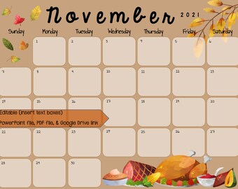 November Theme | Etsy