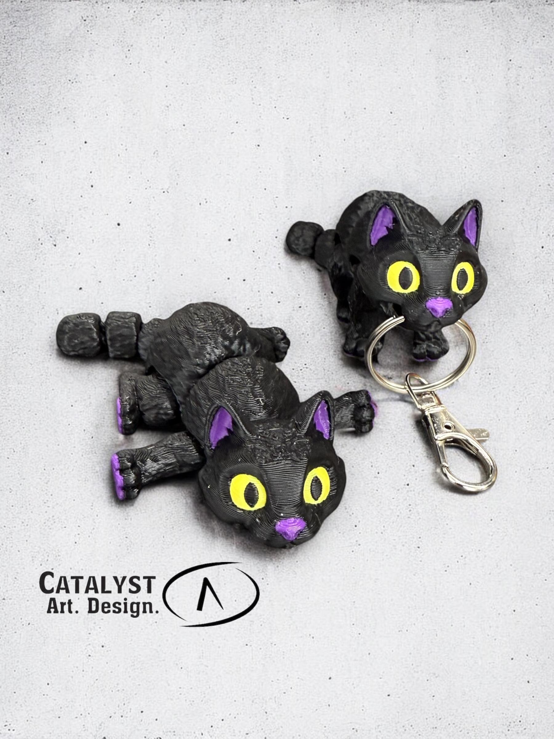 Cat Balls Keychain