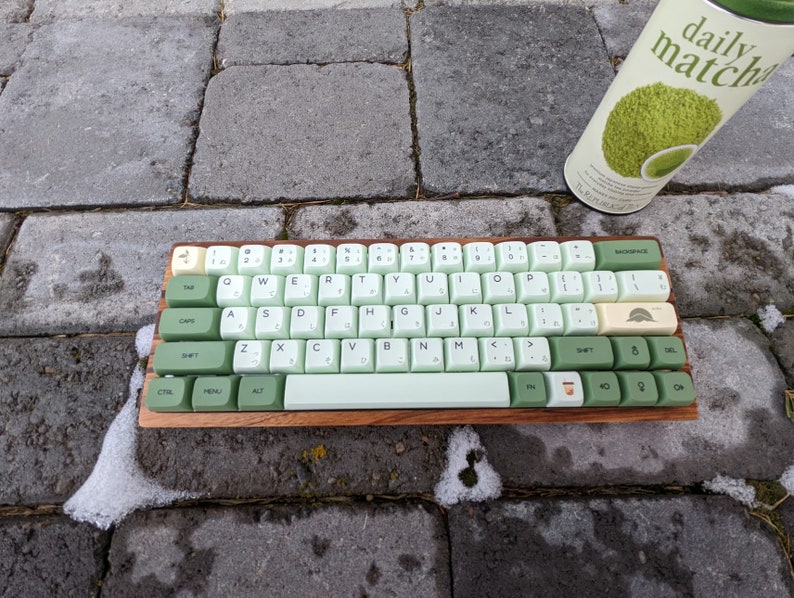 Matcha 60 Mechanical Keyboard Etsy Australia