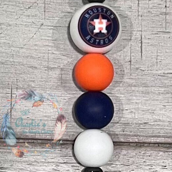 Beaded Bar Keychain Etsy