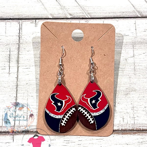 Houston Texans Earrings