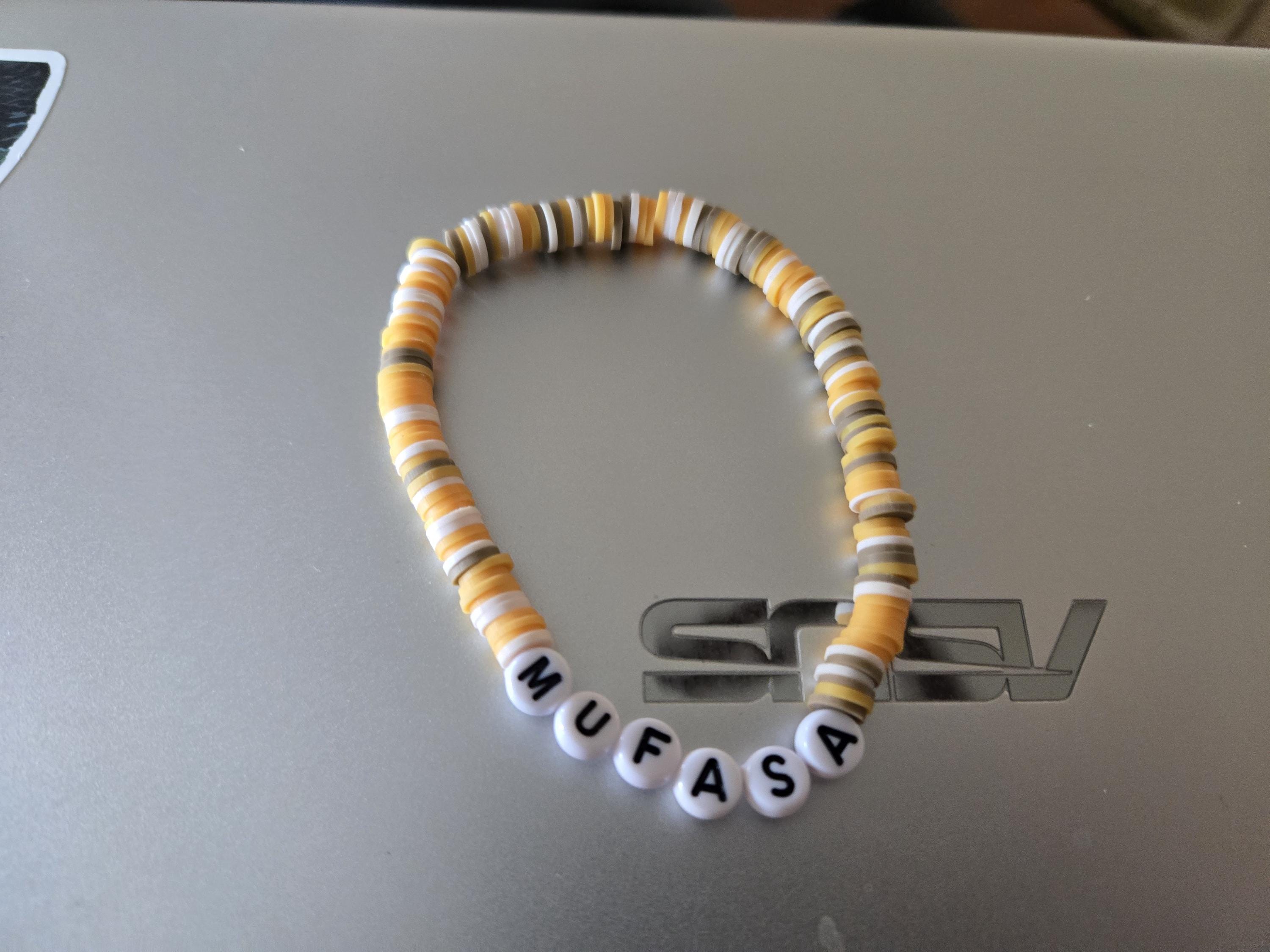 Mufasa: the Lion King Clay Bracelet