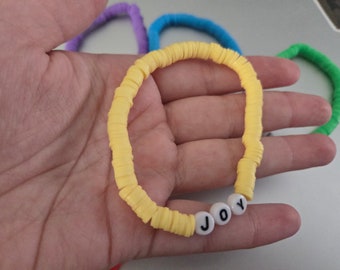 Inside Out Original Emotions Clay Bracelet Set
