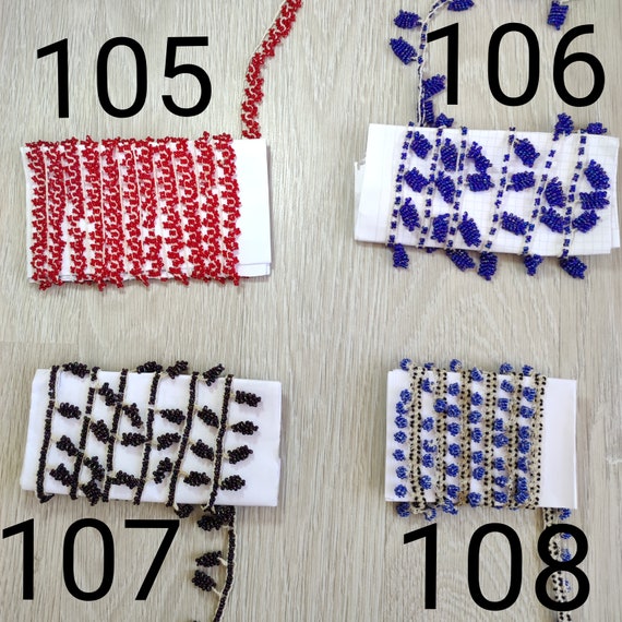 Oya, Vintage Turkish Oya, Turkish Needle Lace, Turkish Bead Lace, Old Oya, Vintage Crochet