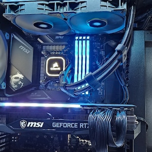 3D Printed Corsair AIO Radiator Tube Comb | Adjustable Cable Management