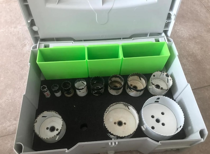 Workshop Organizer Inserts (44mm Tall) - Compatible With Mini Systainer ...