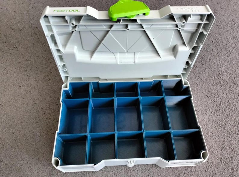 Systainer Insert Workshop Organizer Inserts (44mm Tall) - Compatible With Mini Systainer ...