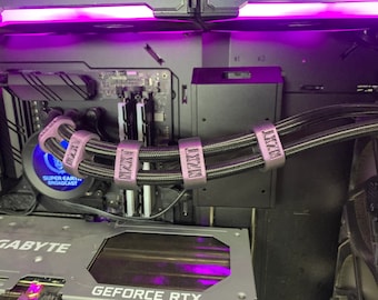 3D Printed NZXT AIO Tube Comb: Adjustable PC Cable Management