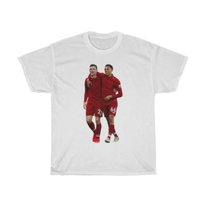 Andy Robertson and Trent Alexander Arnold // Liverpool FC Shirt (LFC Soccer Players for Men and Women, Unisex Sizing in Multiple Colours)