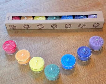 Fair Trade Chakra Candle Set