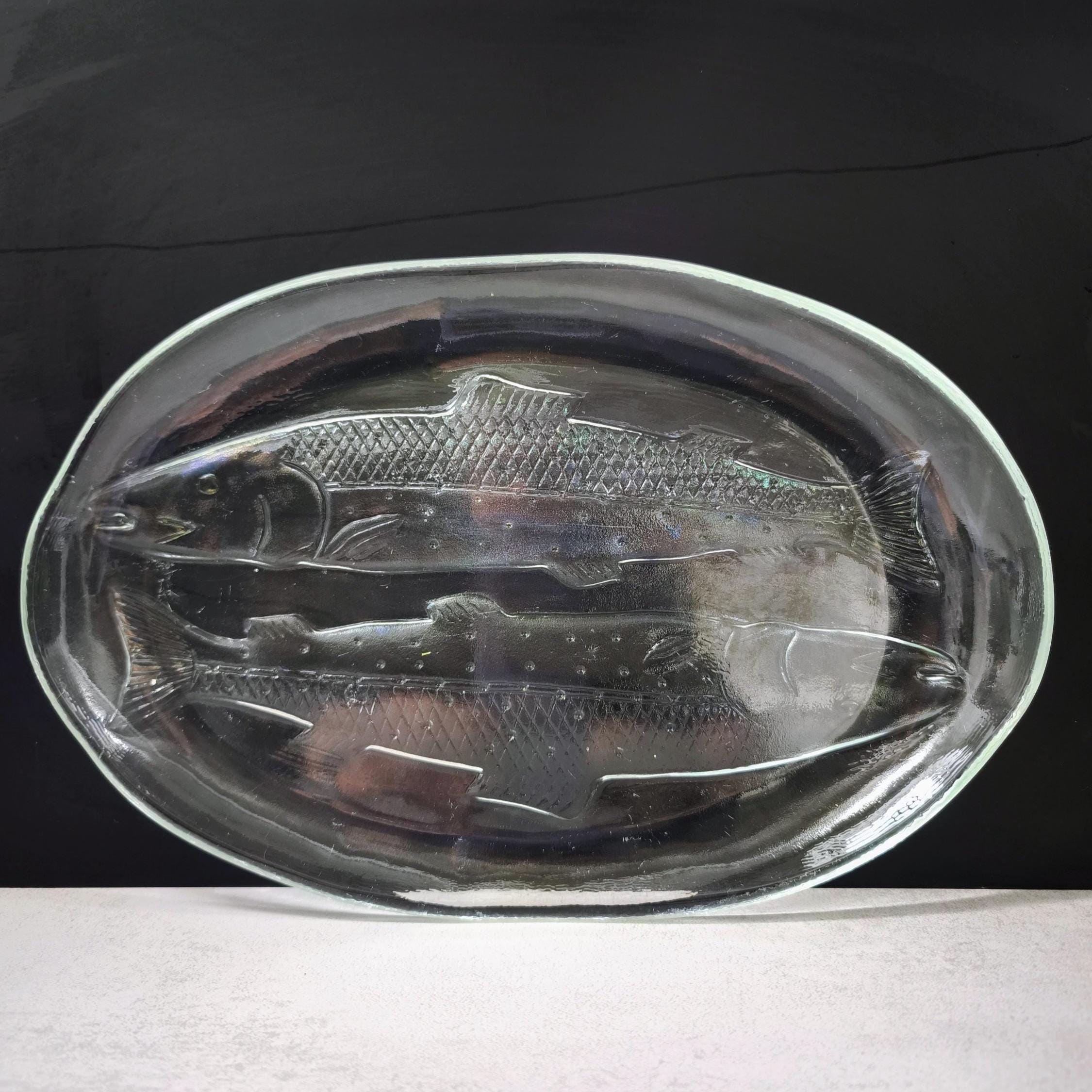 Pukeberg glass plate - Etsy 日本