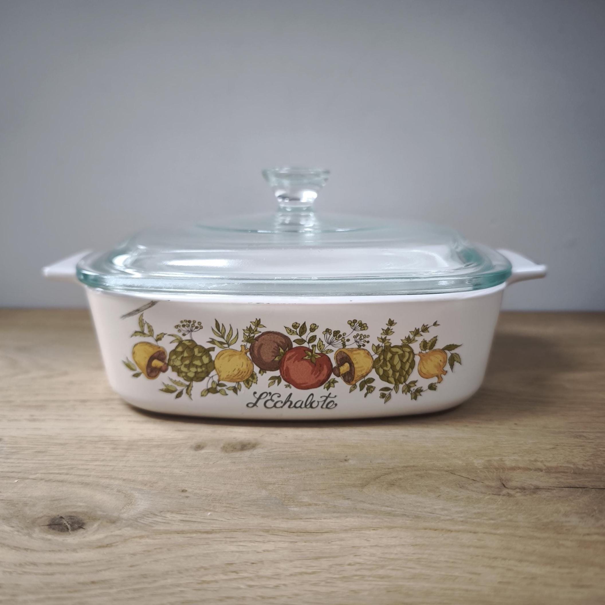 Pyrex - plat carré en verre avec couvercle 1l - en ance | Clasf maison-jardin