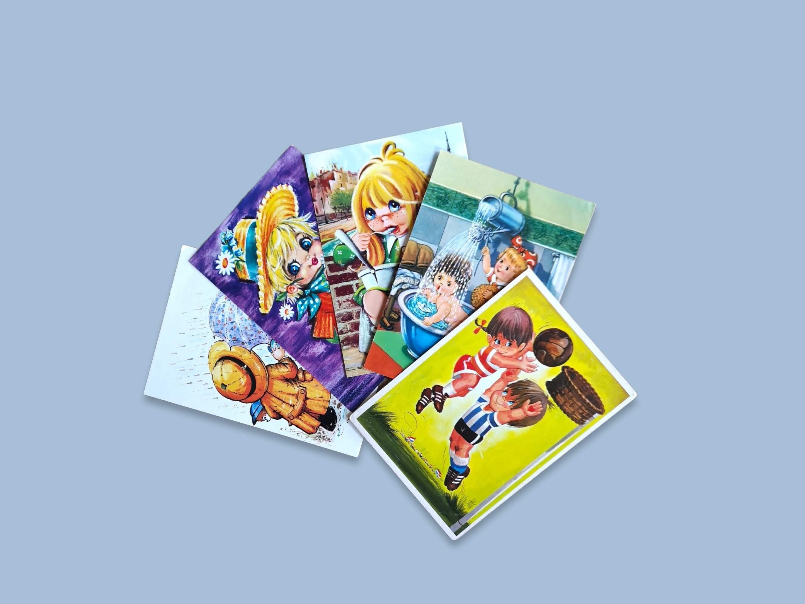 卒業 非売品 カード5枚セット 1960's Set of 5 Vintage Postcards From the Sixties
