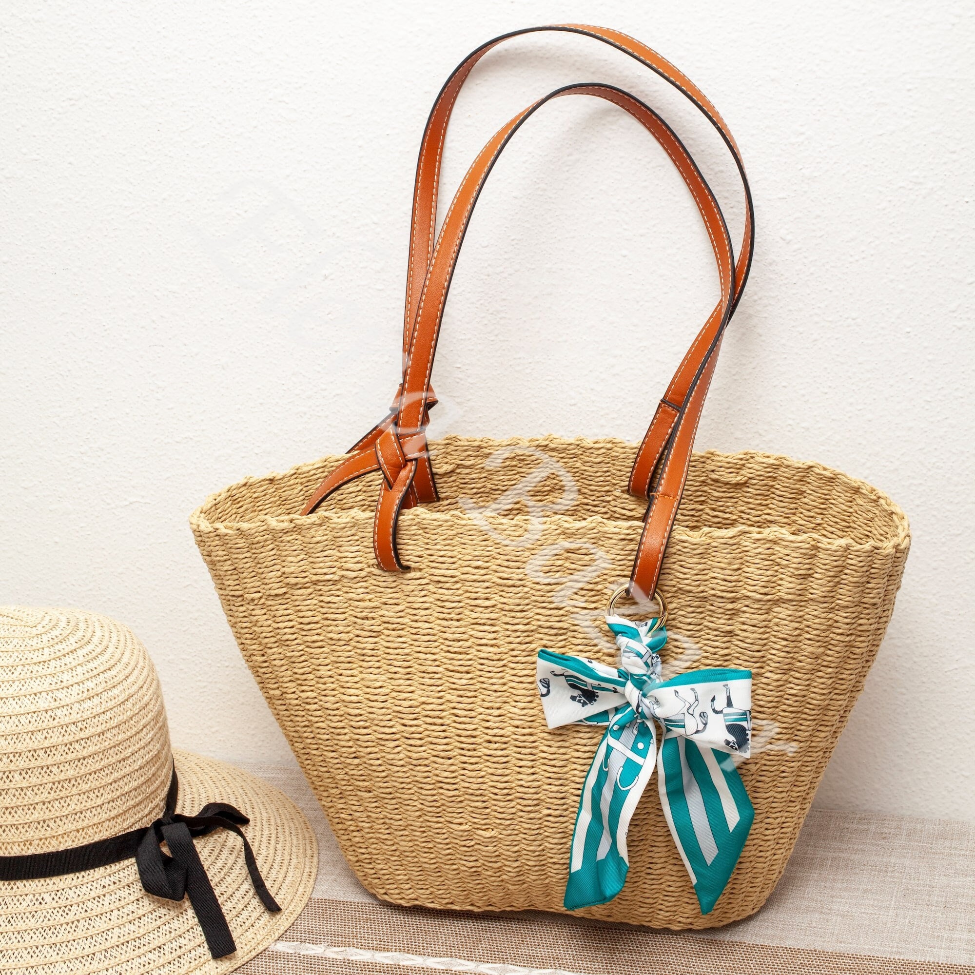  Urban Jungle Décor, Handmade Sustainable Straw Tote