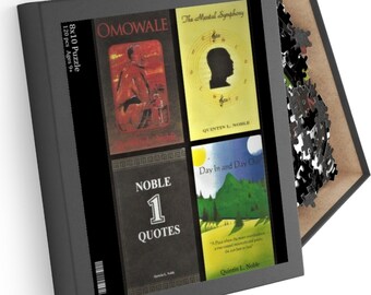 Quintin L Noble 4 books  puzzle 120 pieces by QLNoble
