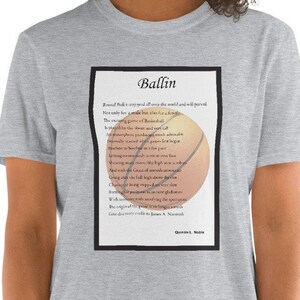 T-shirt unisexe Ballin à manches courtes par QLNoble