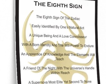 The Eighth Sign Poster by QLNoble