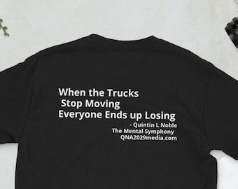 Short-Sleeve Truckers T-Shirt by QLNoble