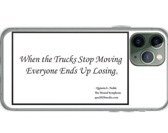 Trucker iPhone Case by QLNoble