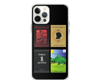 4 books iPhone Case by Quintin L Noble  By QLNoble