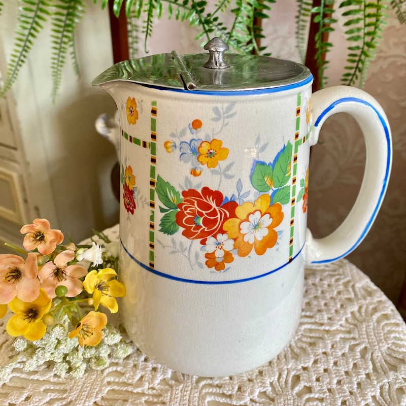 Vintage Washstand Pitcher - Etsy UK