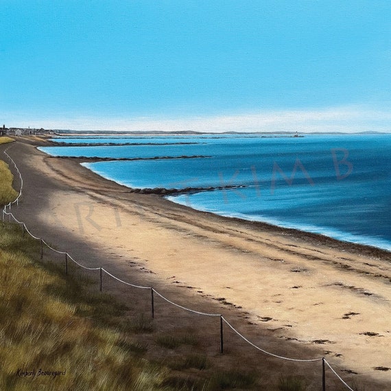 Scusset Beach Cape Cod Bay Massachusetts MA 12 X 12 Etsy