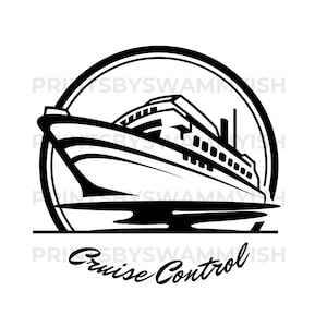 Cruise Control SVG PNG File | Instant Digital Download