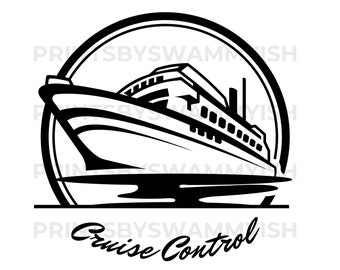 Cruise Control SVG PNG File | Instant Digital Download
