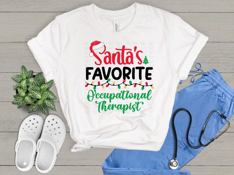 Christmas OT Svg, Christmas Occupational Therapist, Occupational ...