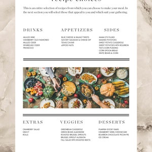 Thanksgiving Cookbook , Guide and Meal Plan image 4