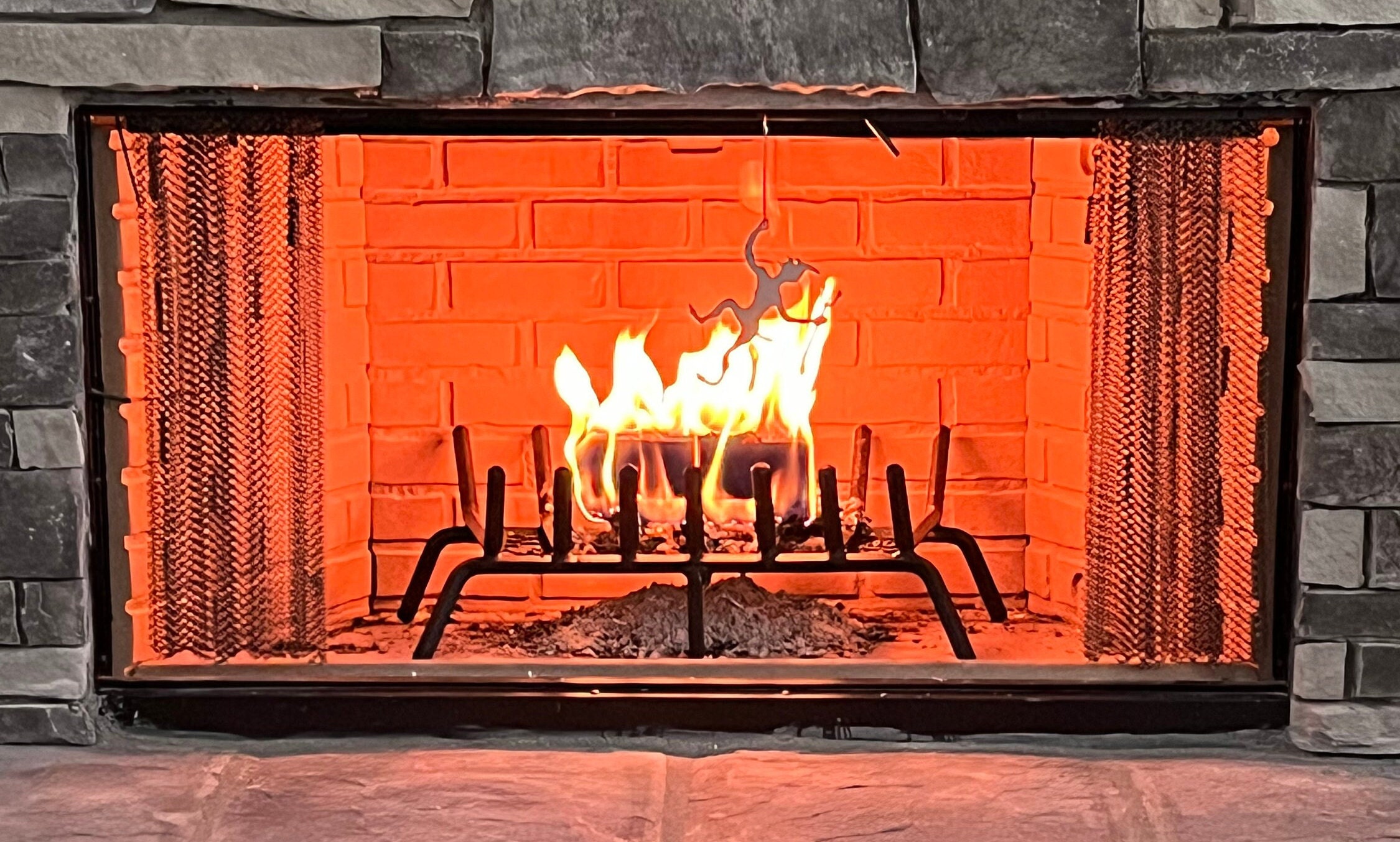 Stainless Devil Fireplace Damper Pull Charm Etsy