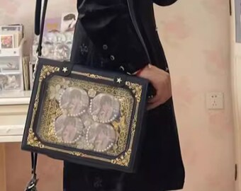 Lolita Bag, lolitafashion Ita Bag, lolita fashion, lolita accessories, gothic lolita, harajuku bag, magical girl cosplay, Anime Bag For Her