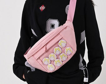 Ita bag crossbody, ita crossbody bag, Ita Bag, cute crossbody bag, Pin Bag, Korean bag, Korean fashion, kawaii crossbody bag, kawaii bag