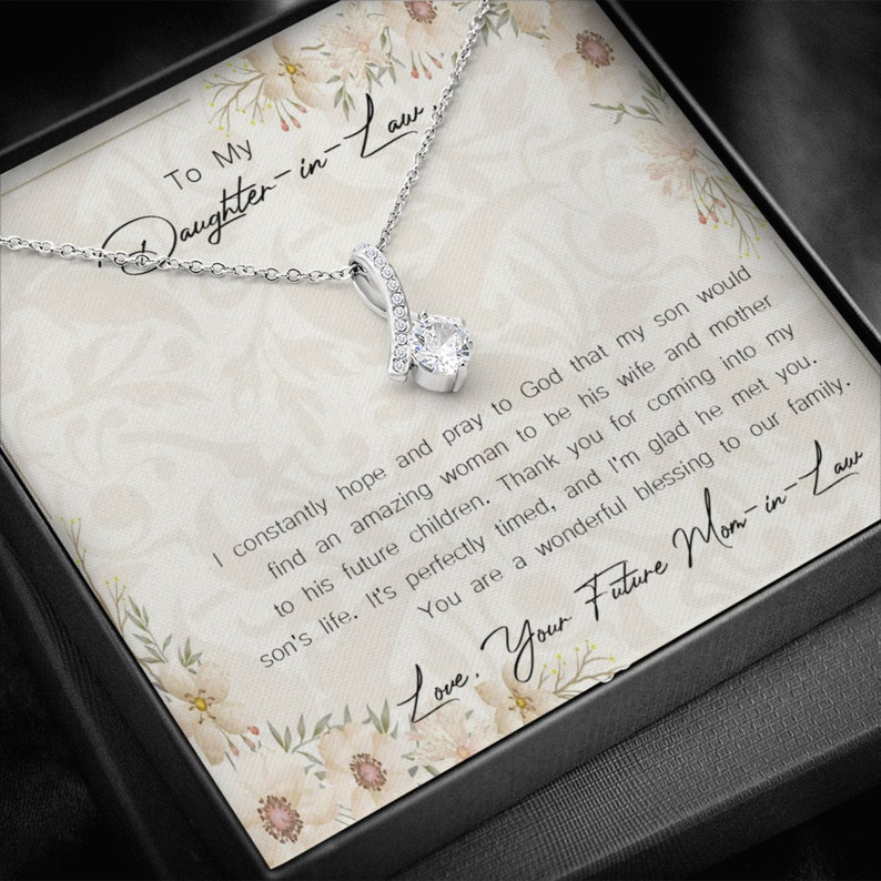 Daughter in Law Gift on Wedding Day Future Daughter in Law