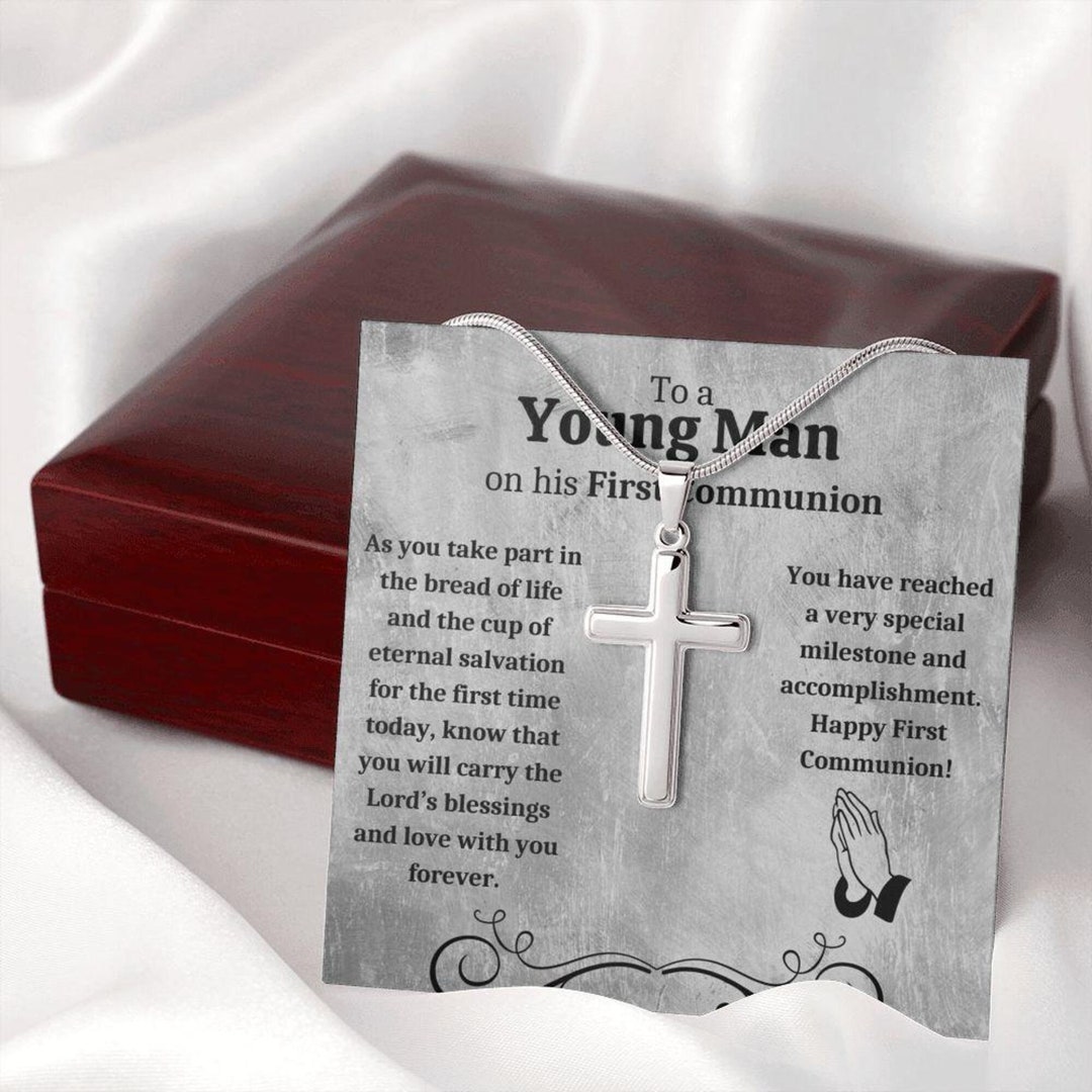 First Communion Gift for Boy Unique First Communion Gift Etsy