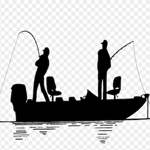 Digital Download Fishing Silhouette Pack