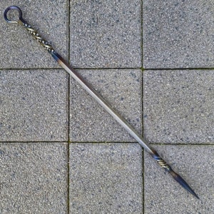 Blacksmith Handmade camp fire poker