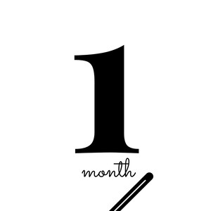 Milestone Cards . Baby Milestone Cards . Baby Month Cards . Milestone Cards . Minimalist. Star. Digital Download. 4x6. JPEG file.