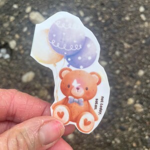 Not today Satan | Christian sticker | Religious decals | Jesus sticker quote | teddy bear | whimsical