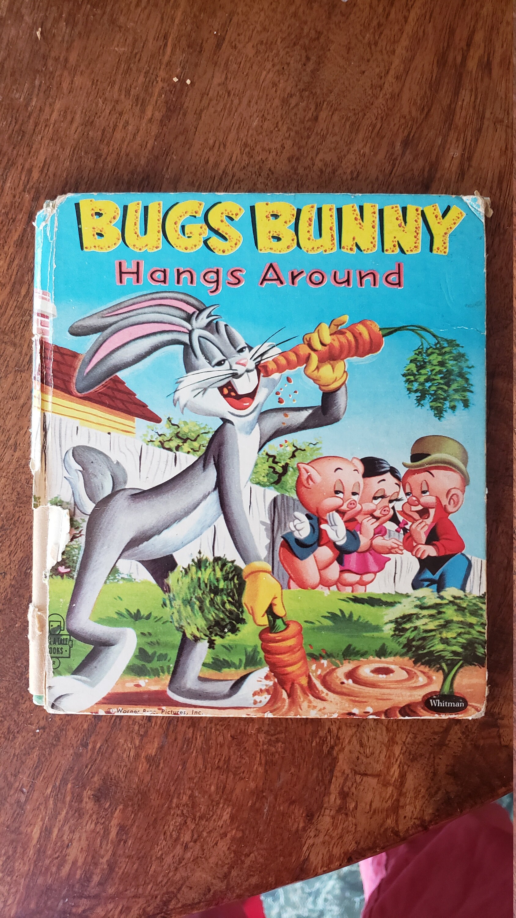 Vintage 1957 Whitman BUGS BUNNY 12 Books To Color - Mini Coloring