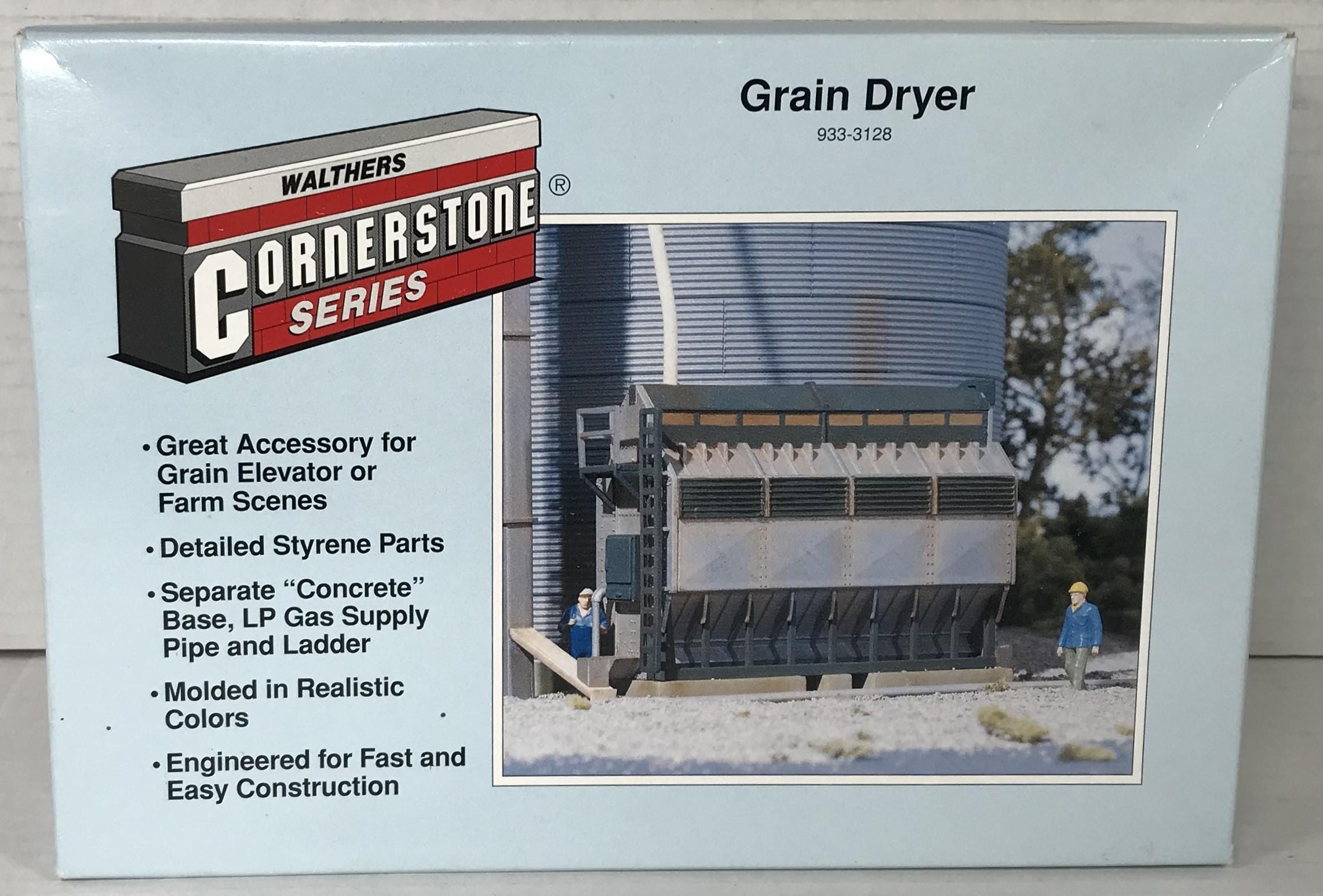 Bk 4804 1:48 Scale Grain Dryers Photo Real Scale Building Kit Bk 4804 1:48 Scale Grain Dryers Photo Real Scale Building Kit