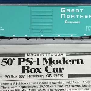 E&C Shops, HO Scale, Box Car, GN #39815, Great Northern, Kit.