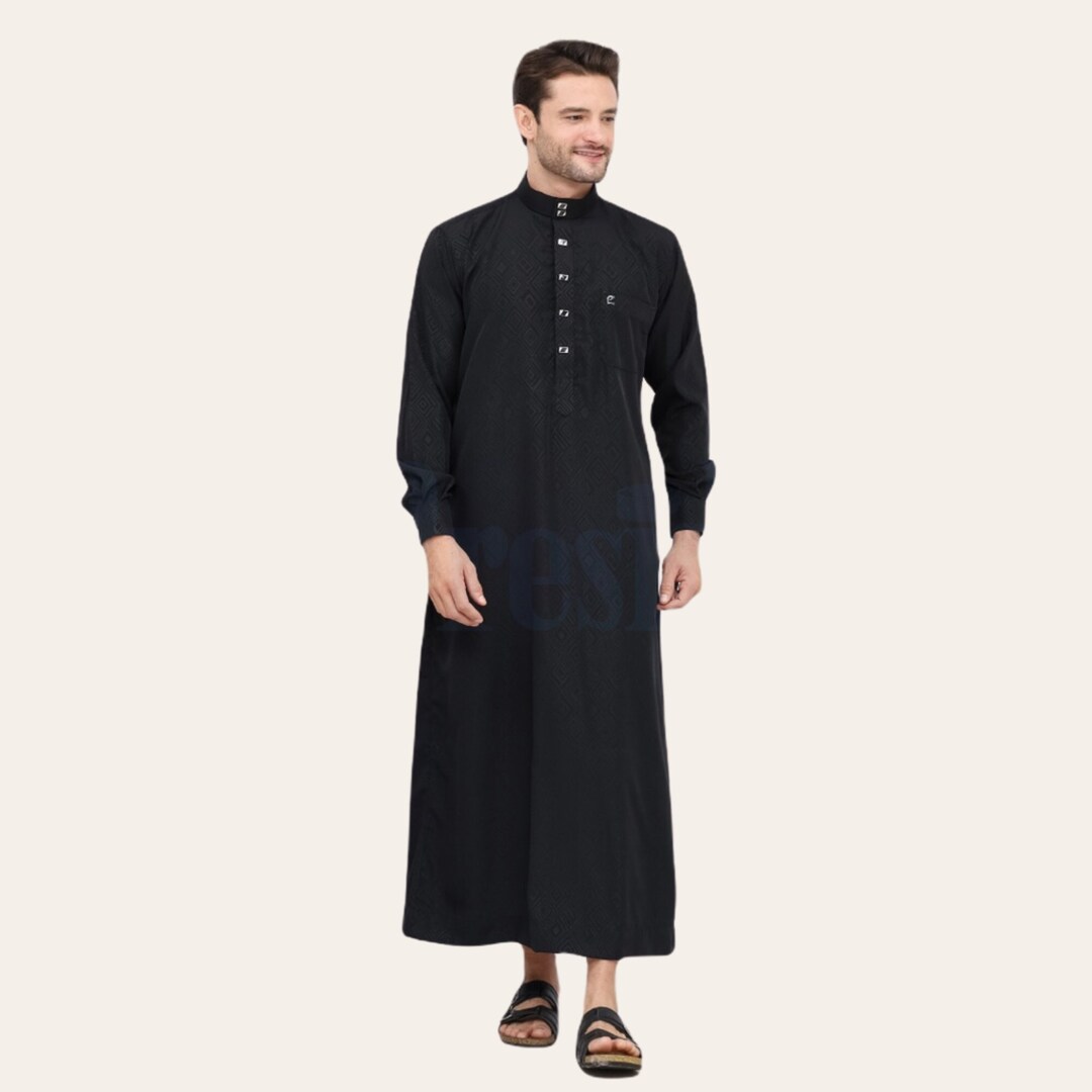 Thobes for Men, Men Islamic Clothing for Prayer, Men Kaftan for Muslim