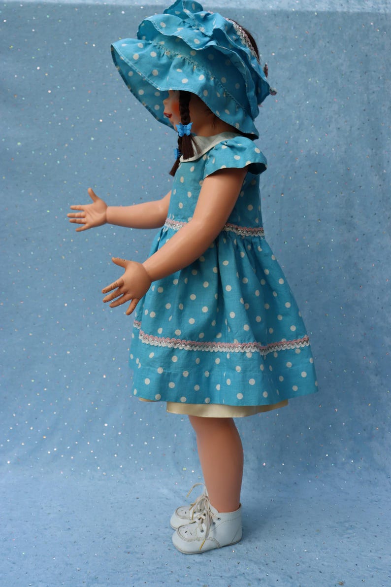 Uneeda - SEMCO - 60-tal - Walt Disney Pollyanna - 30" vinyldocka bild 8