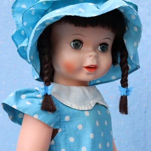 Uneeda - SEMCO - 60-tal - Walt Disney Pollyanna - 30" vinyldocka bild 10