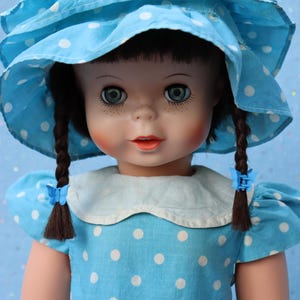 Uneeda - SEMCO - 60-tal - Walt Disney Pollyanna - 30" vinyldocka bild 7