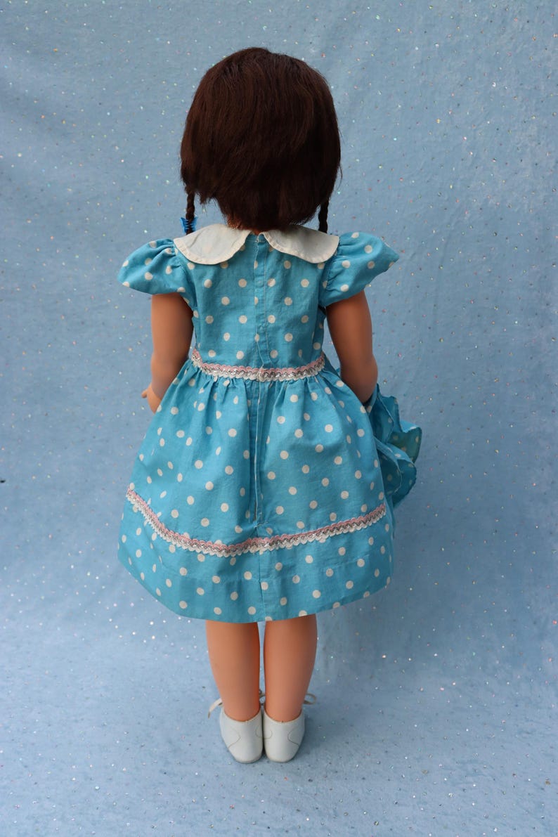 Uneeda - SEMCO - 60-tal - Walt Disney Pollyanna - 30" vinyldocka bild 15