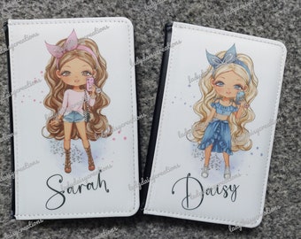 Passport Holder, Personalised Passport Cover, Girl Passport Cover, Personal Passport Cover, Girl Passport Holder, Personalised, HARLOW