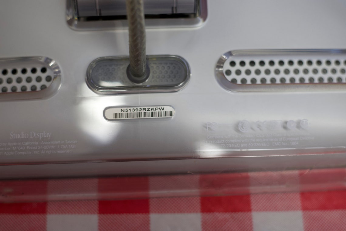 Two 2001 Apple Computer Monitors Etsy