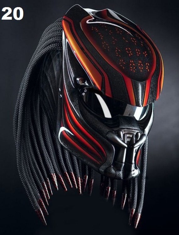 Predator motorcycle cheap helmet 20